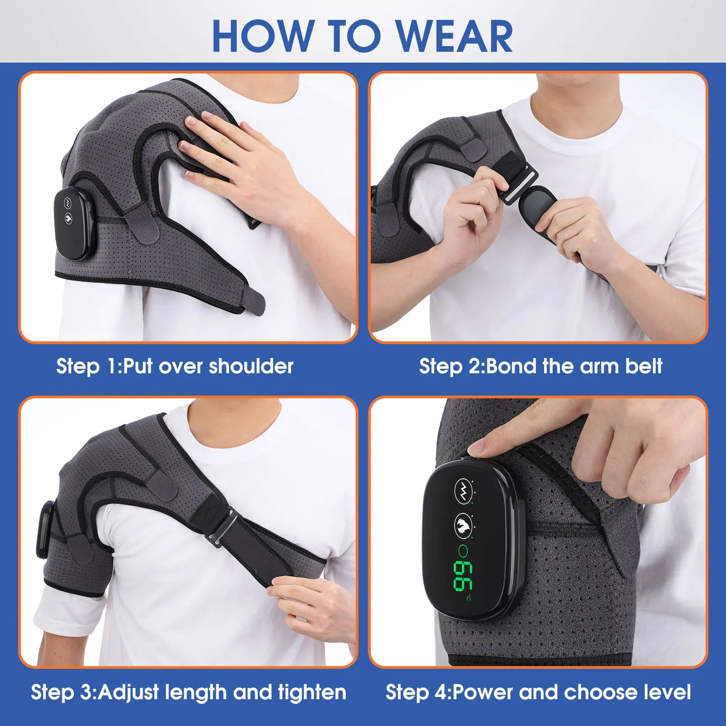 TheraLuxe™– Heated Shoulder Wrap